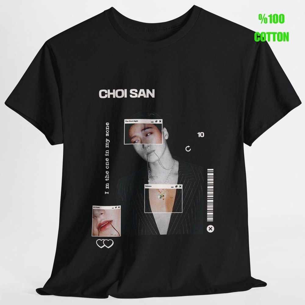 Ateez Choi San Shirt